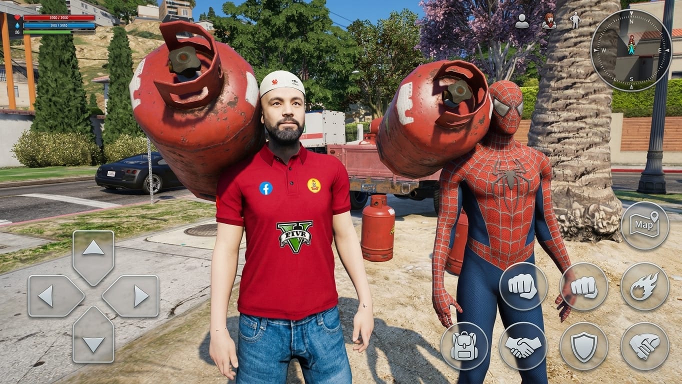تطبيق سحابي لتجربة لعبة GTA على الأندرويد بسهوله