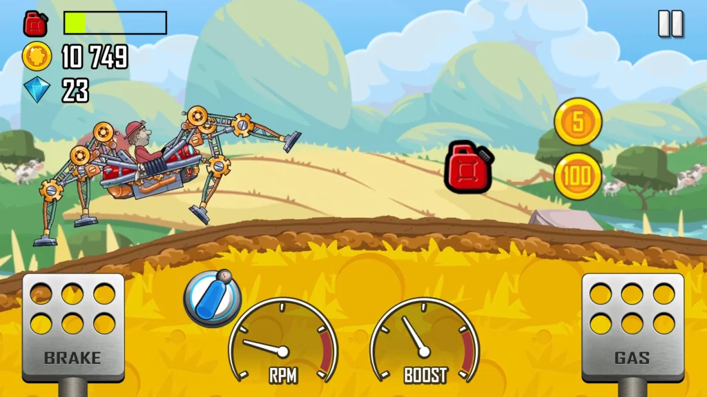 لعبة Hill Climb Racing تجربة سباق ممتعة علي التلال 3 2 12