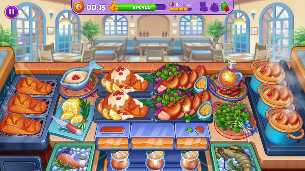 لعبة Cooking Crush اللعبة التي ستختبر ذكاءك وسرعتك في المطبخ العالمي 3 2 13