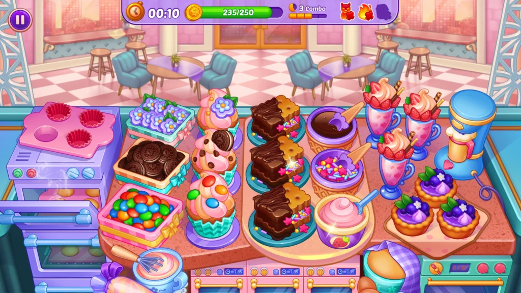 لعبة Cooking Crush اللعبة التي ستختبر ذكاءك وسرعتك في المطبخ العالمي 4 3 13