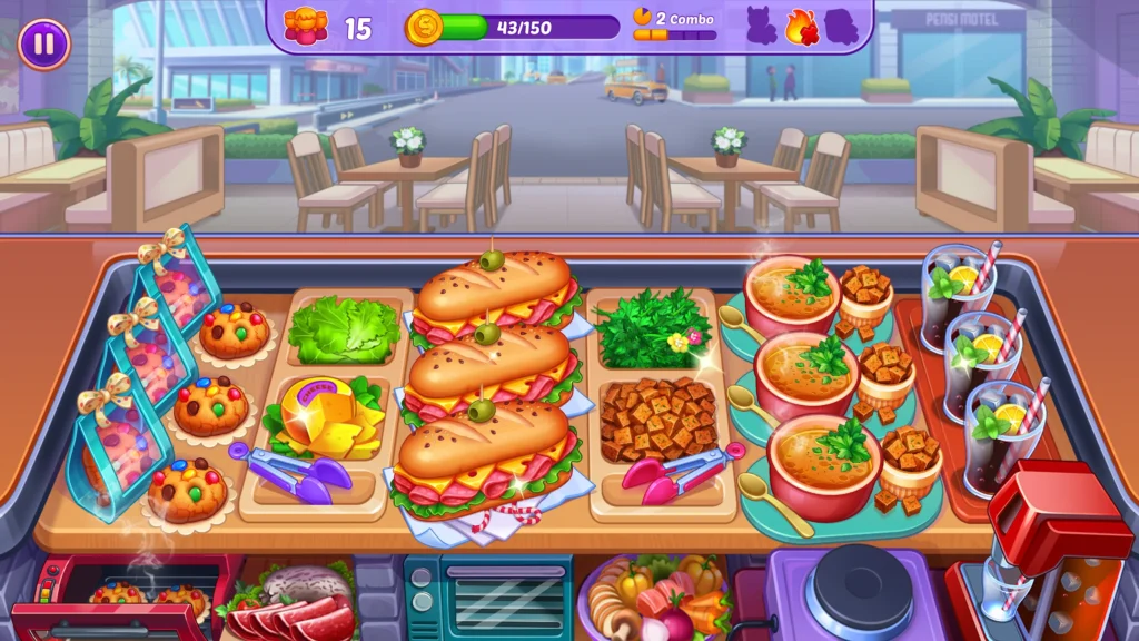 لعبة Cooking Crush اللعبة التي ستختبر ذكاءك وسرعتك في المطبخ العالمي 5 4 13