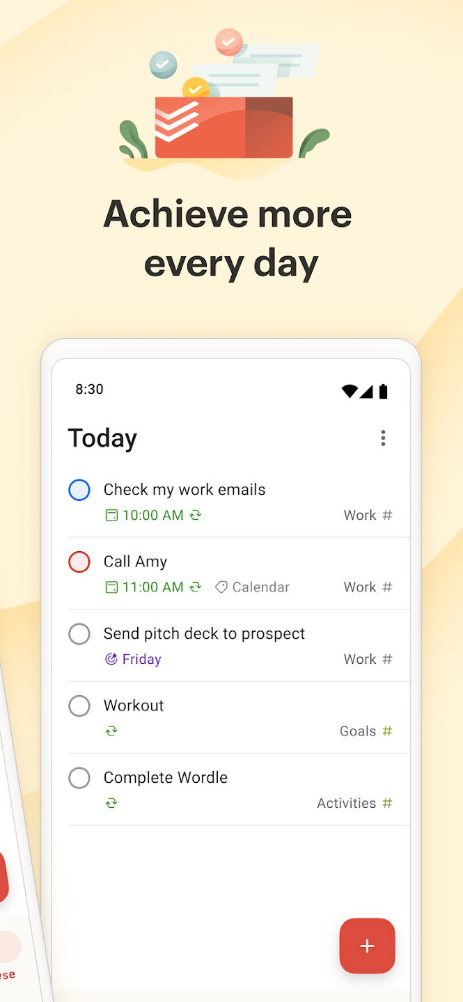 تطبيق Todoist: Planner & Calendar:تطبيق إدارة المهام الذكي لتنظيم حياتك اليومية باحترافية 3 unnamed 12