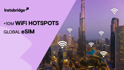 Background تطبيق Instabridge: WiFi Map – اتصل بأي شبكة واي فاي مجانًا 