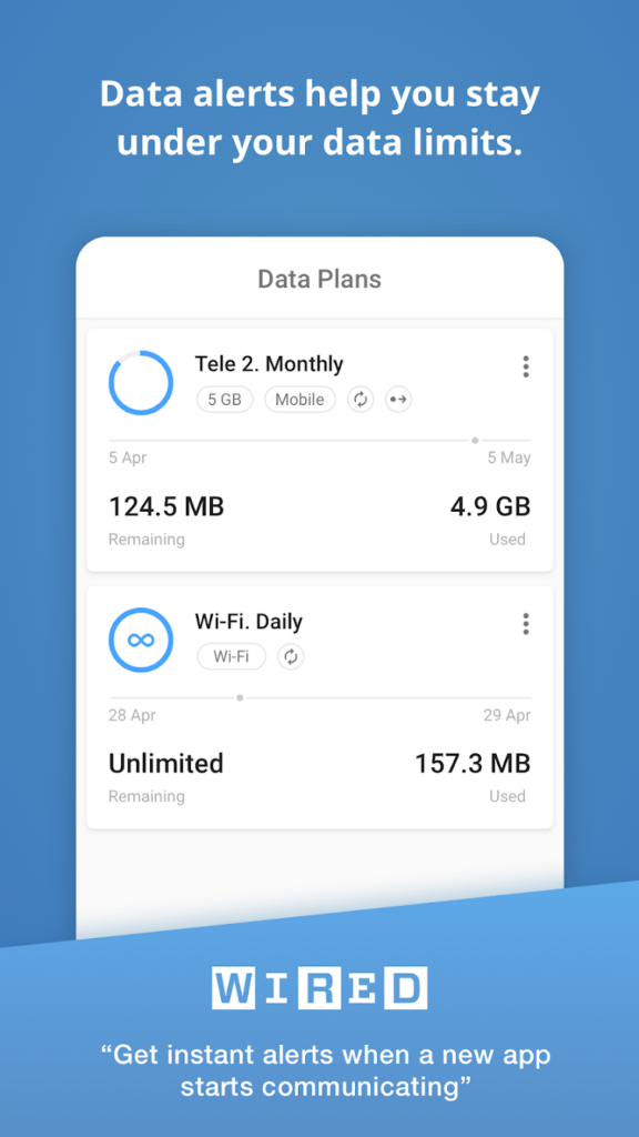 تطبيق GlassWire Data Usage Monitor – راقب استهلاك الإنترنت بدقة وذكاء 4 ير